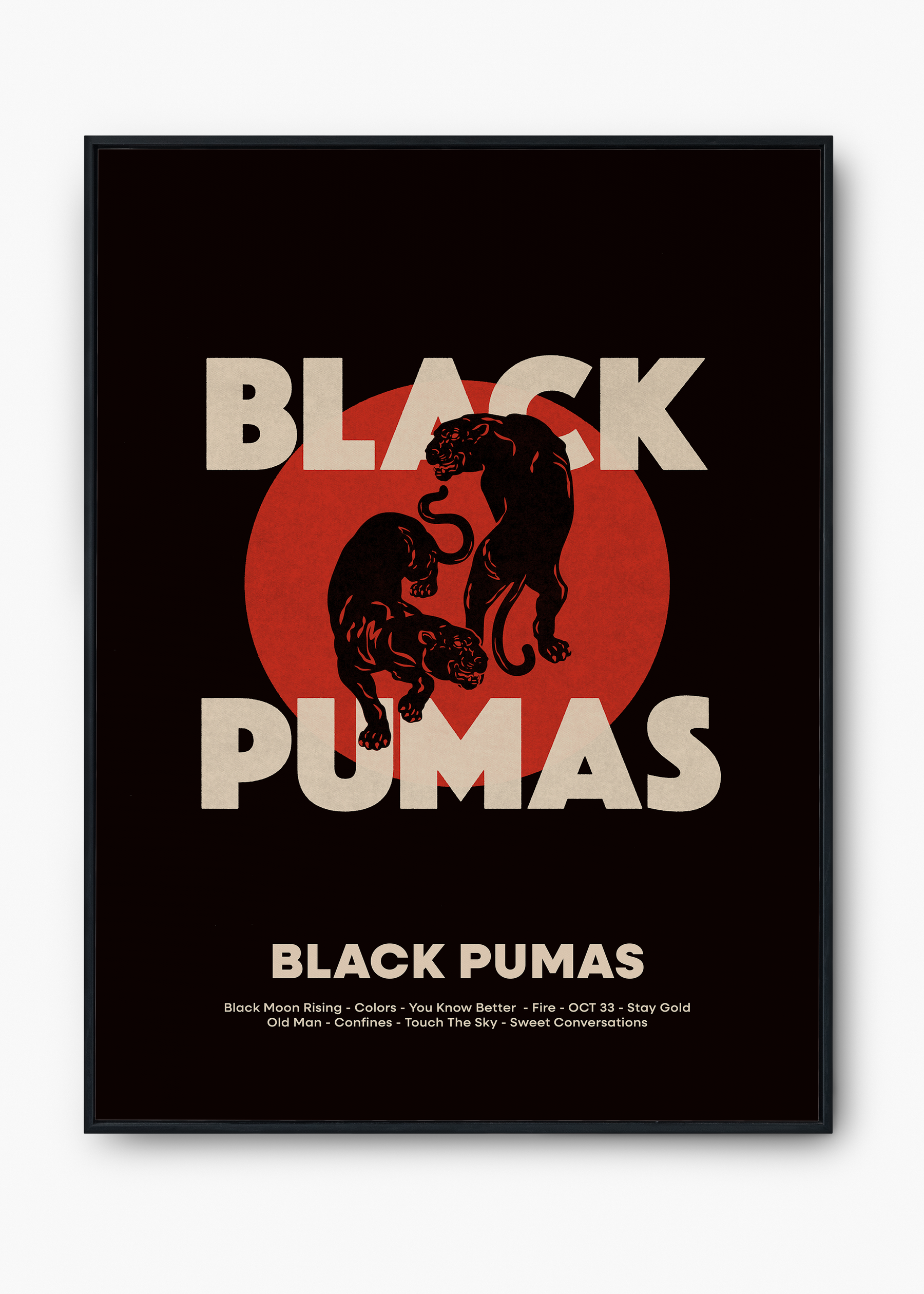 Quadro The Black Pumas - Black Pumas Capa