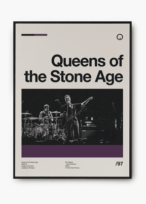 Quadro Bandas Queens of the Stone Age