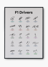 Quadro F1 Drivers - Temporada 2024