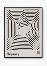 Quadro Hungaroring F1 Mosaic