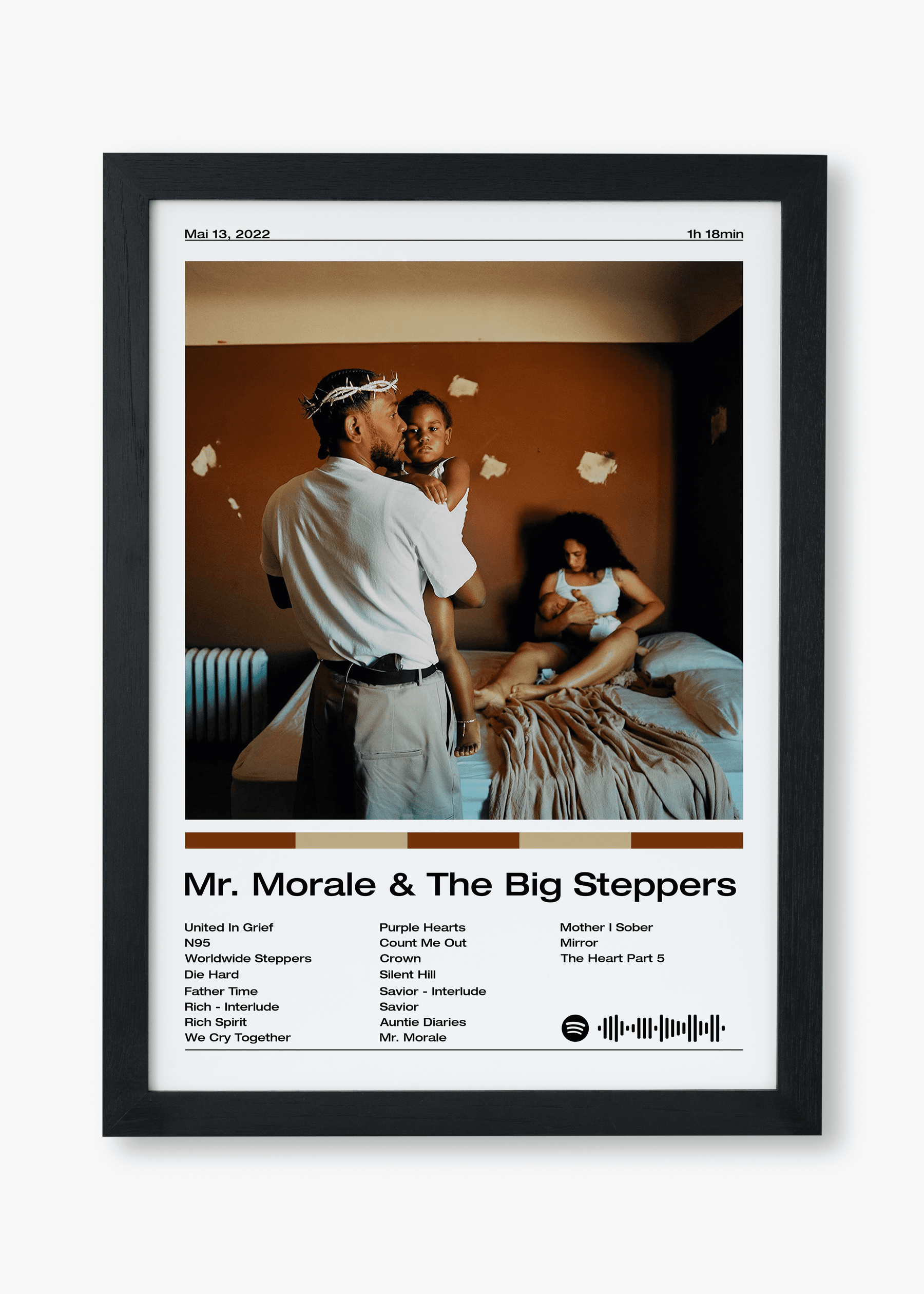 Quadro Kendrick Lamar Mr. Morale & The Big Steppers