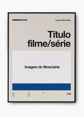 Quadro Personalizável - Filmes e Séries