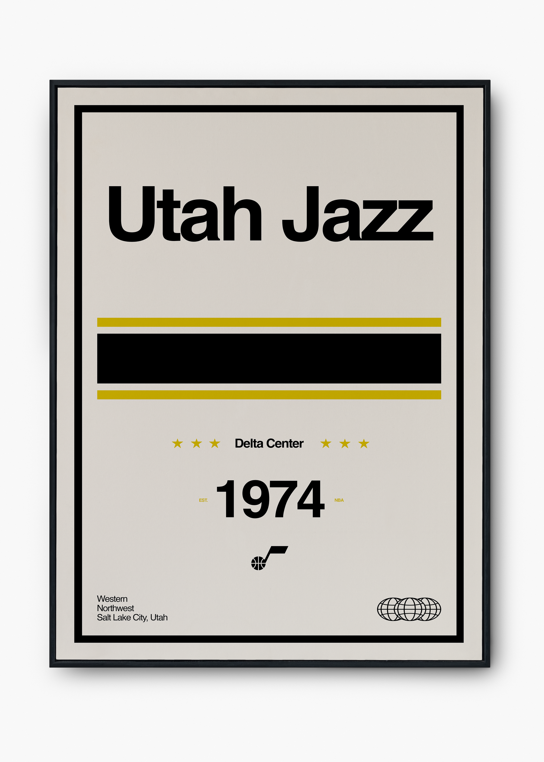 Quadro NBA Utah Jazz