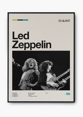 Quadro Banda Led Zeppelin