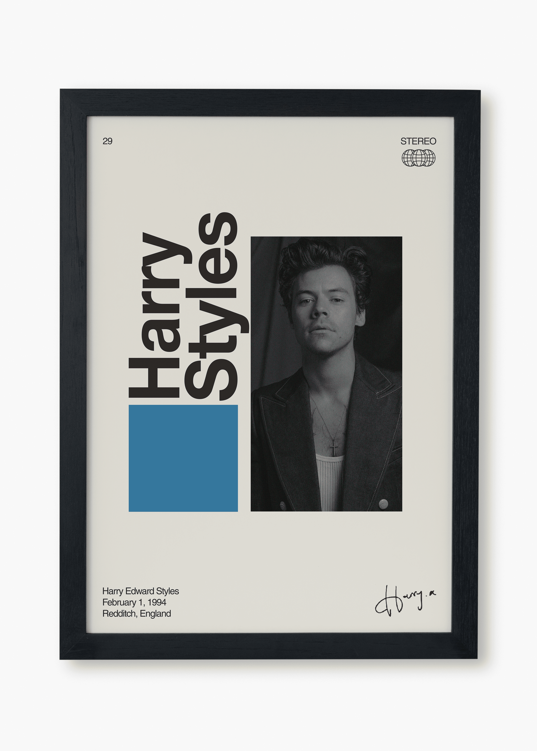 Quadro Signature Harry Styles