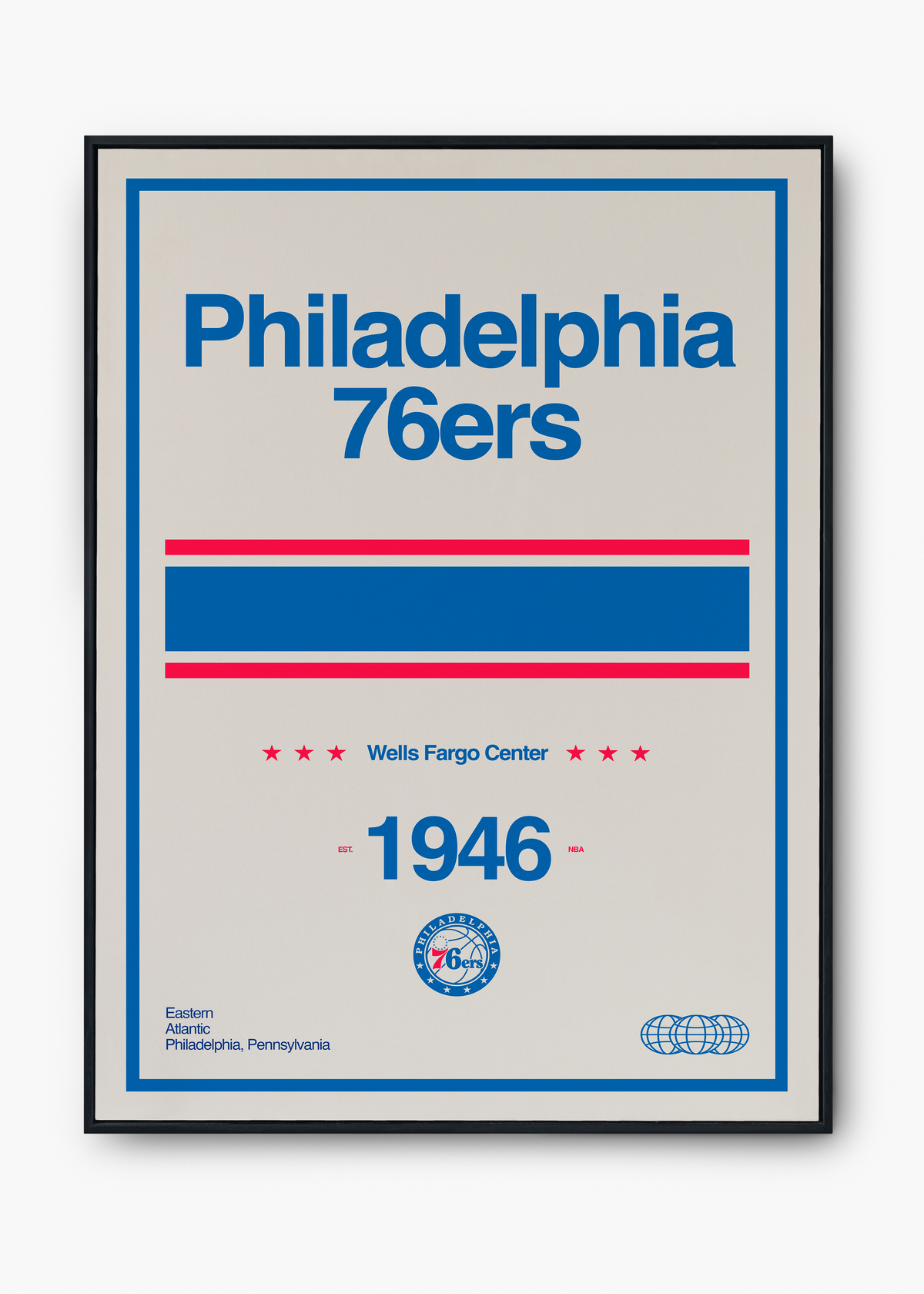 Quadro NBA Philadelphia 76ers