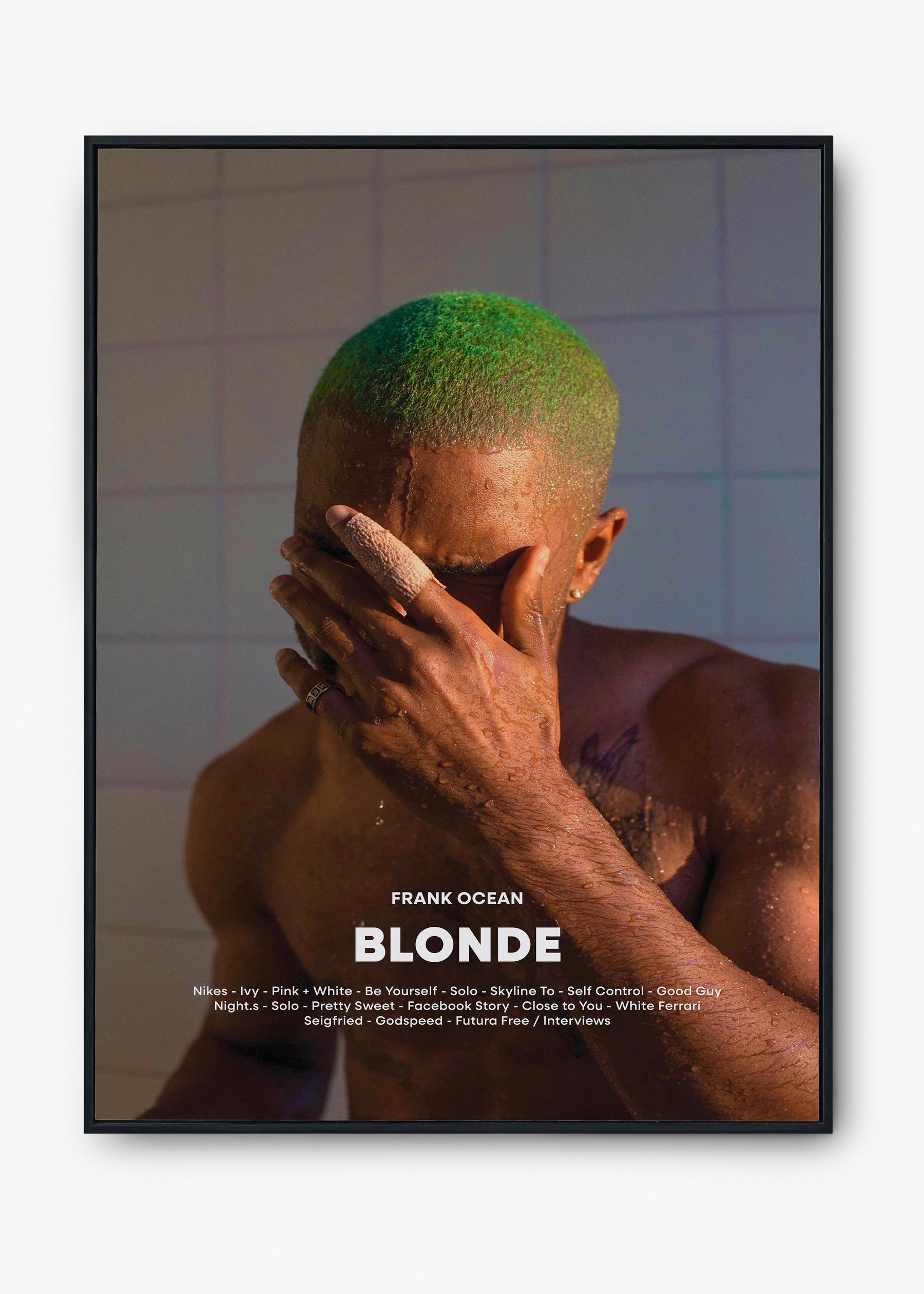 Quadro Frank Ocean Blonde Capa