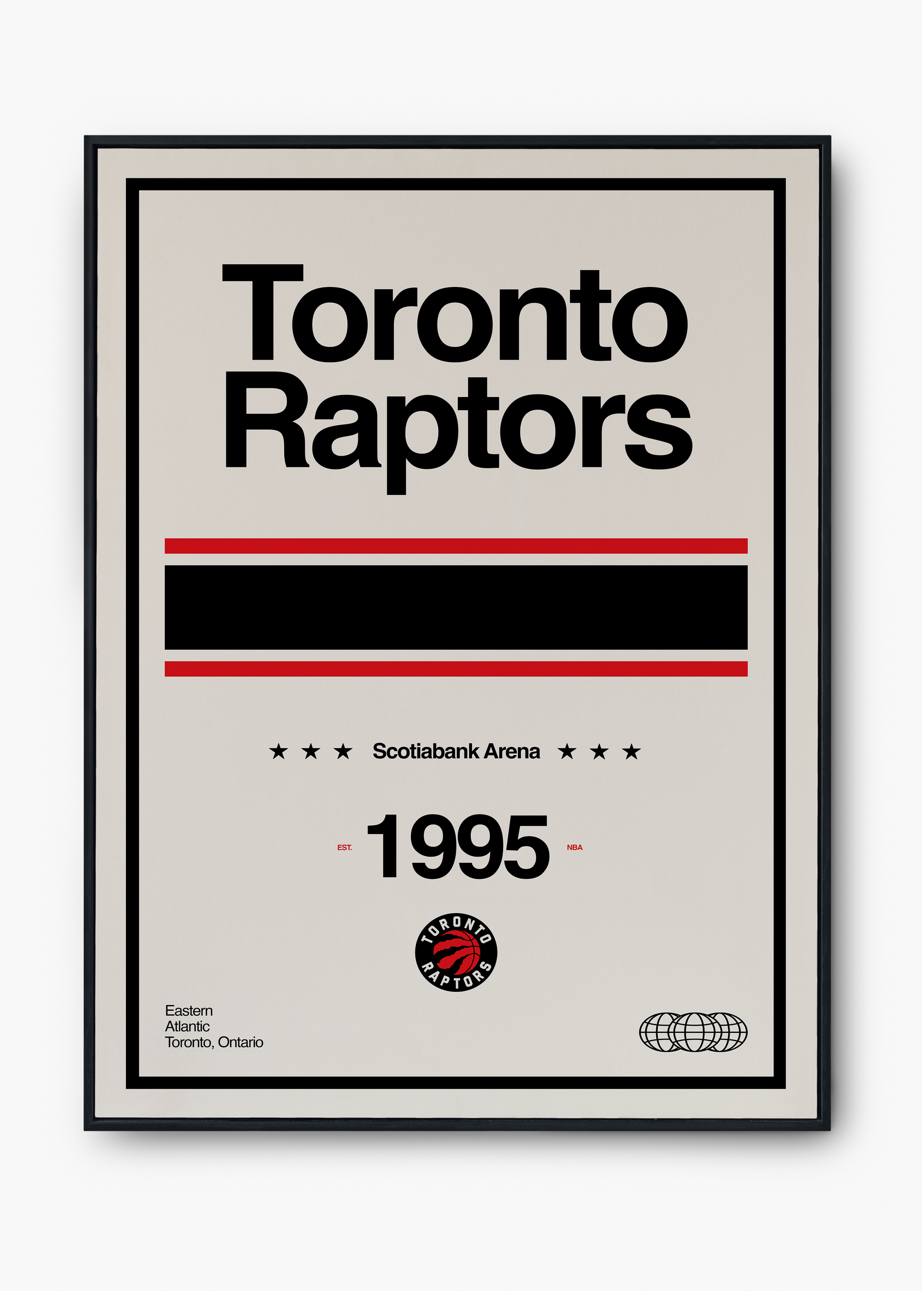 Quadro NBA Toronto Raptors