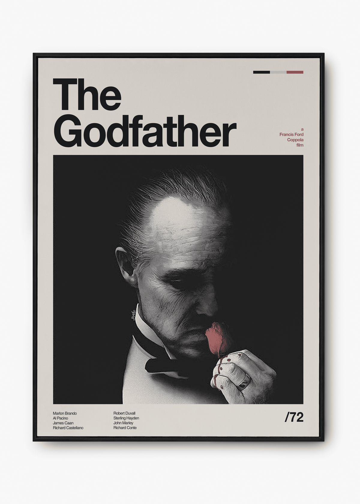 Quadro The Godfather - O Poderoso Chefão - Outlet