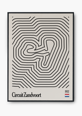 Quadro Zandvoort Holanda F1 Mosaic