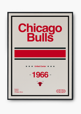 Quadro NBA Chicago Bulls