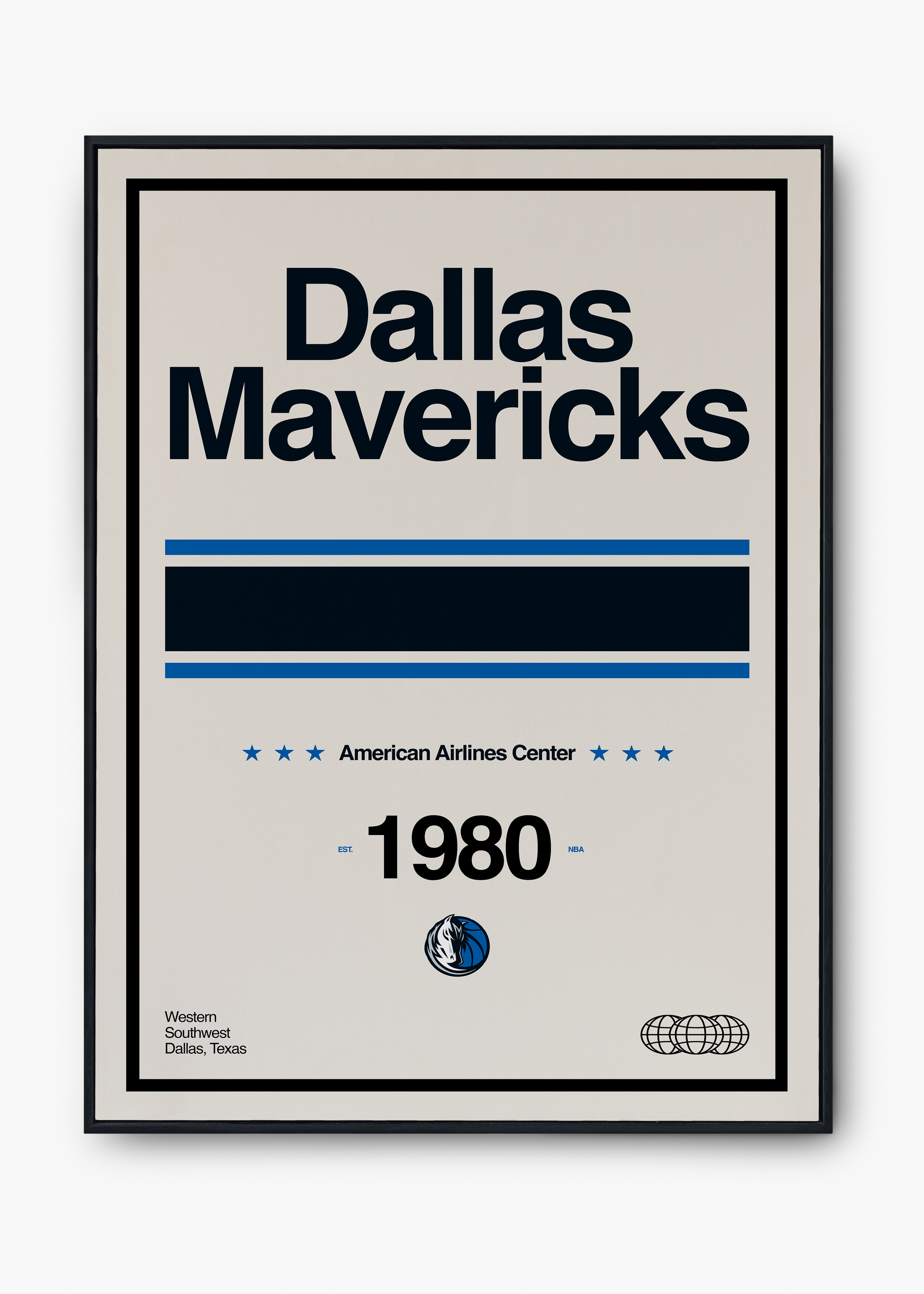 Quadro NBA Dallas Mavericks