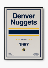 Quadro NBA Denver Nuggets