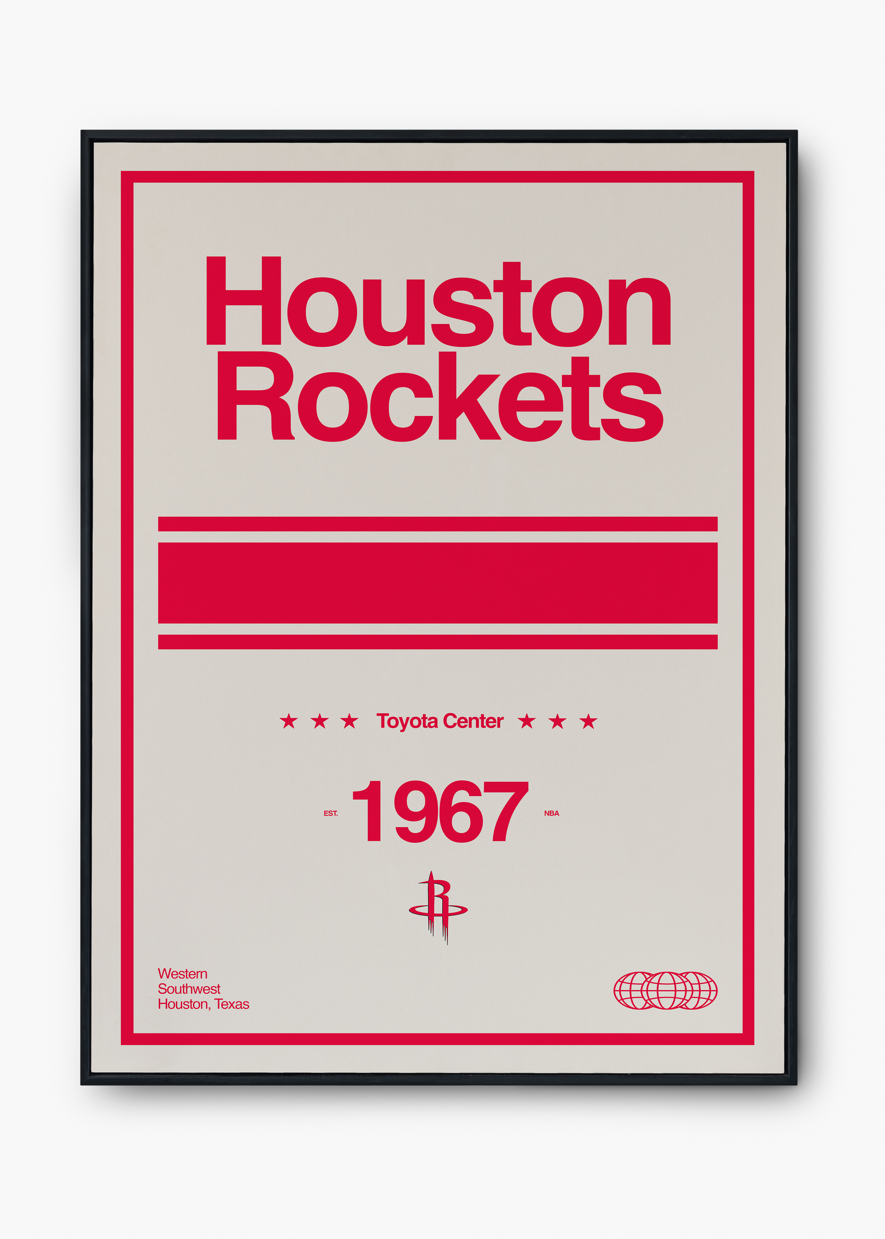 Quadro NBA Houston Rockets