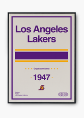 Quadro NBA Los Angeles Lakers