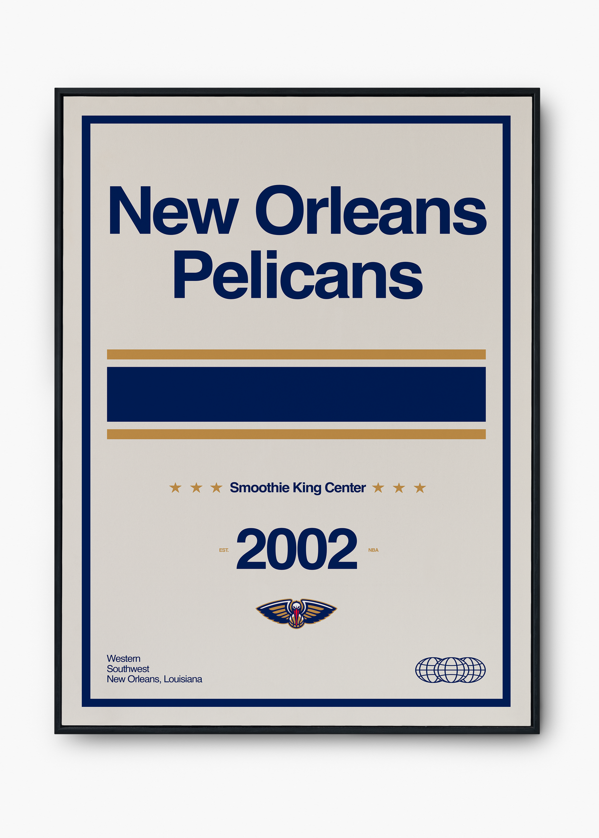 Quadro NBA New Orleans Pelicans