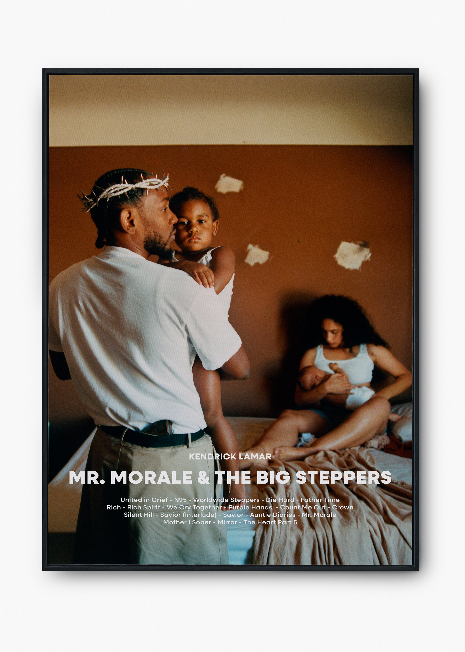 Quadro Kendrick Lamar Mr Morale & The Big Steppers Capa