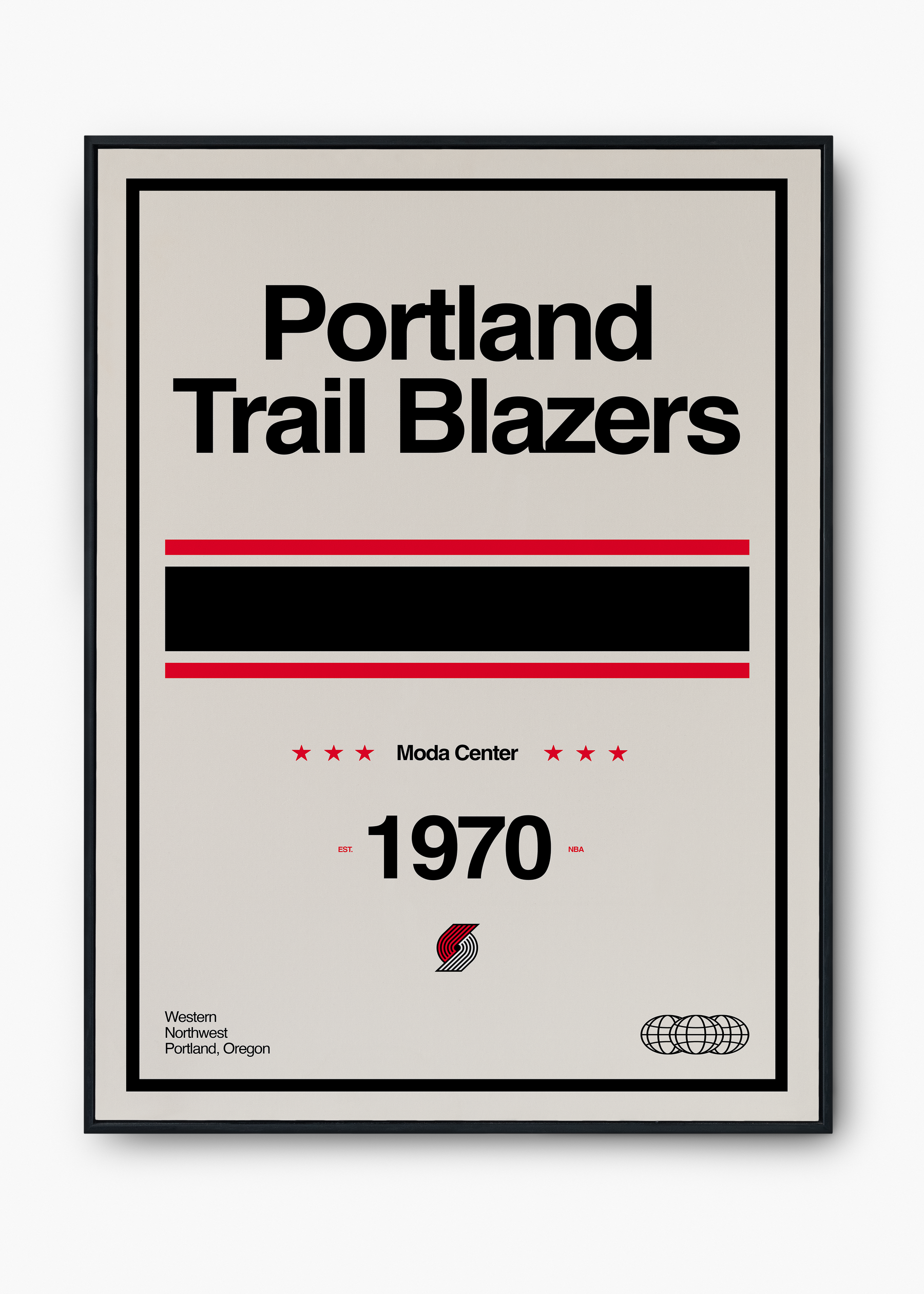 Quadro NBA Portaland Trail Blazers