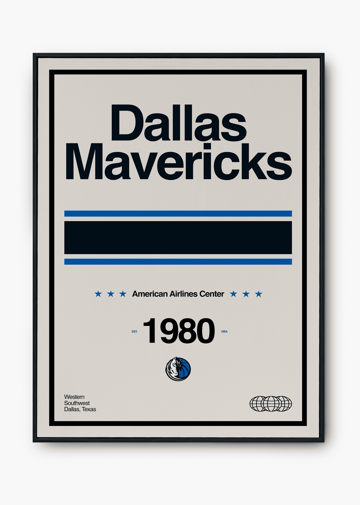 Quadro NBA Dallas Mavericks - Outlet