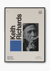 Quadro Signature Keith Richards