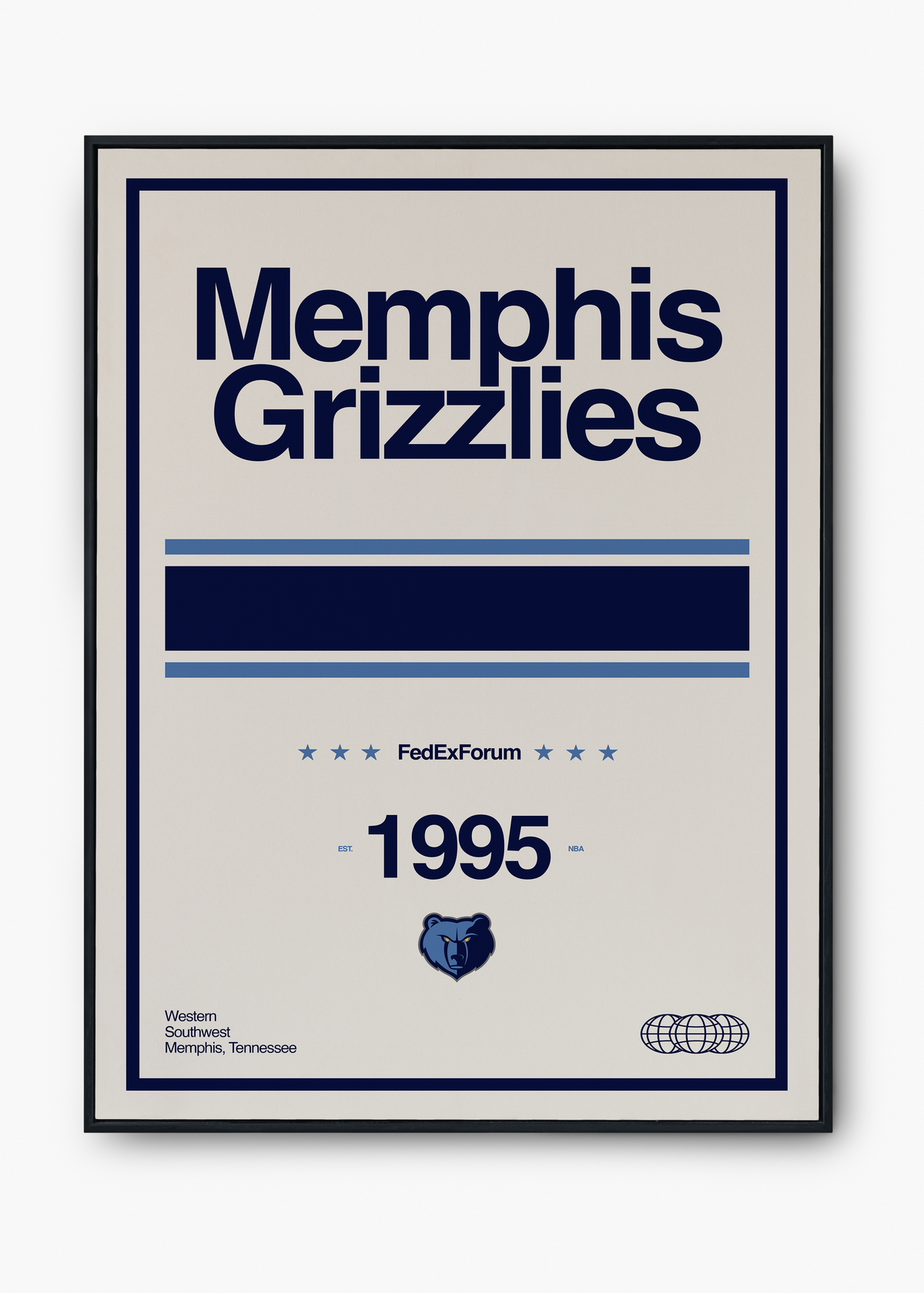 Quadro NBA Memphis Grizzlies