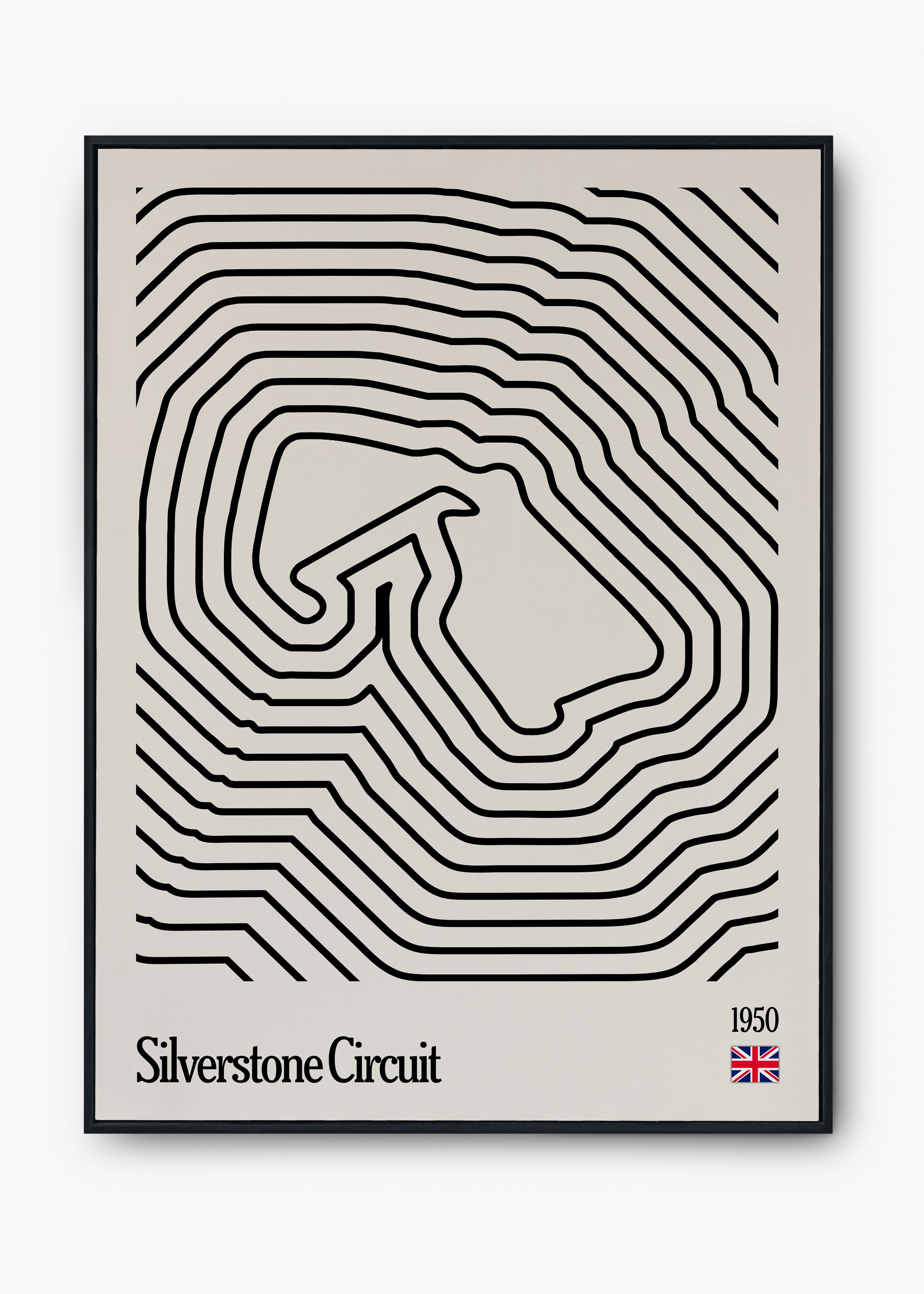 Quadro Silverstone F1 Mosaic - Outlet