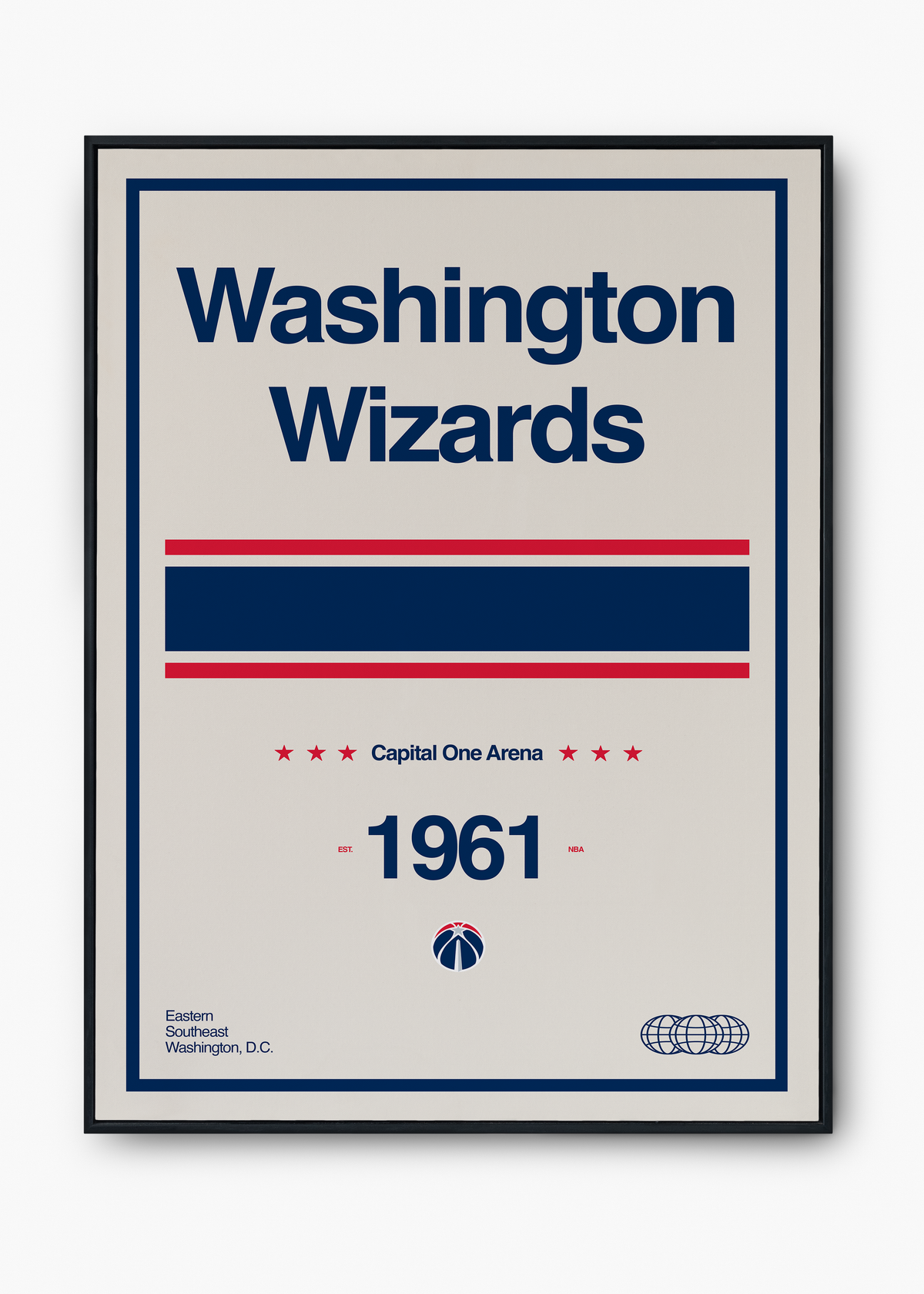 Quadro NBA Washigton Wizards