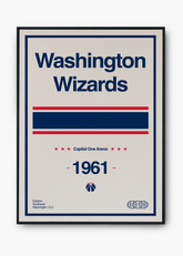 Quadro NBA Washigton Wizards