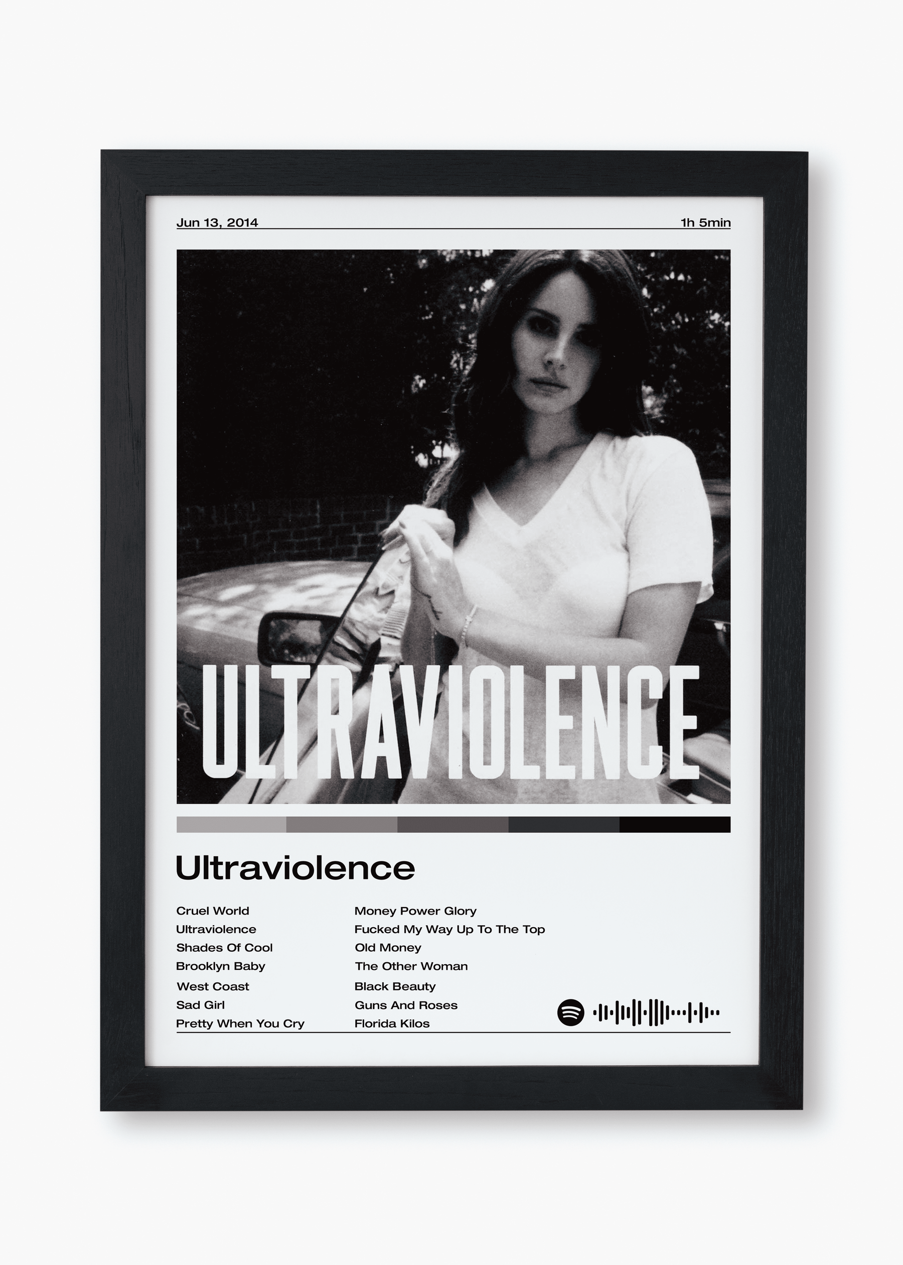 Quadro Lana Del Rey Ultraviolence