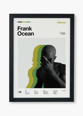 Quadro Frank Ocean Blonde II