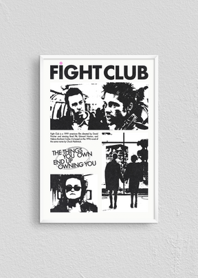 Quadro Clube da Luta - Fight Club