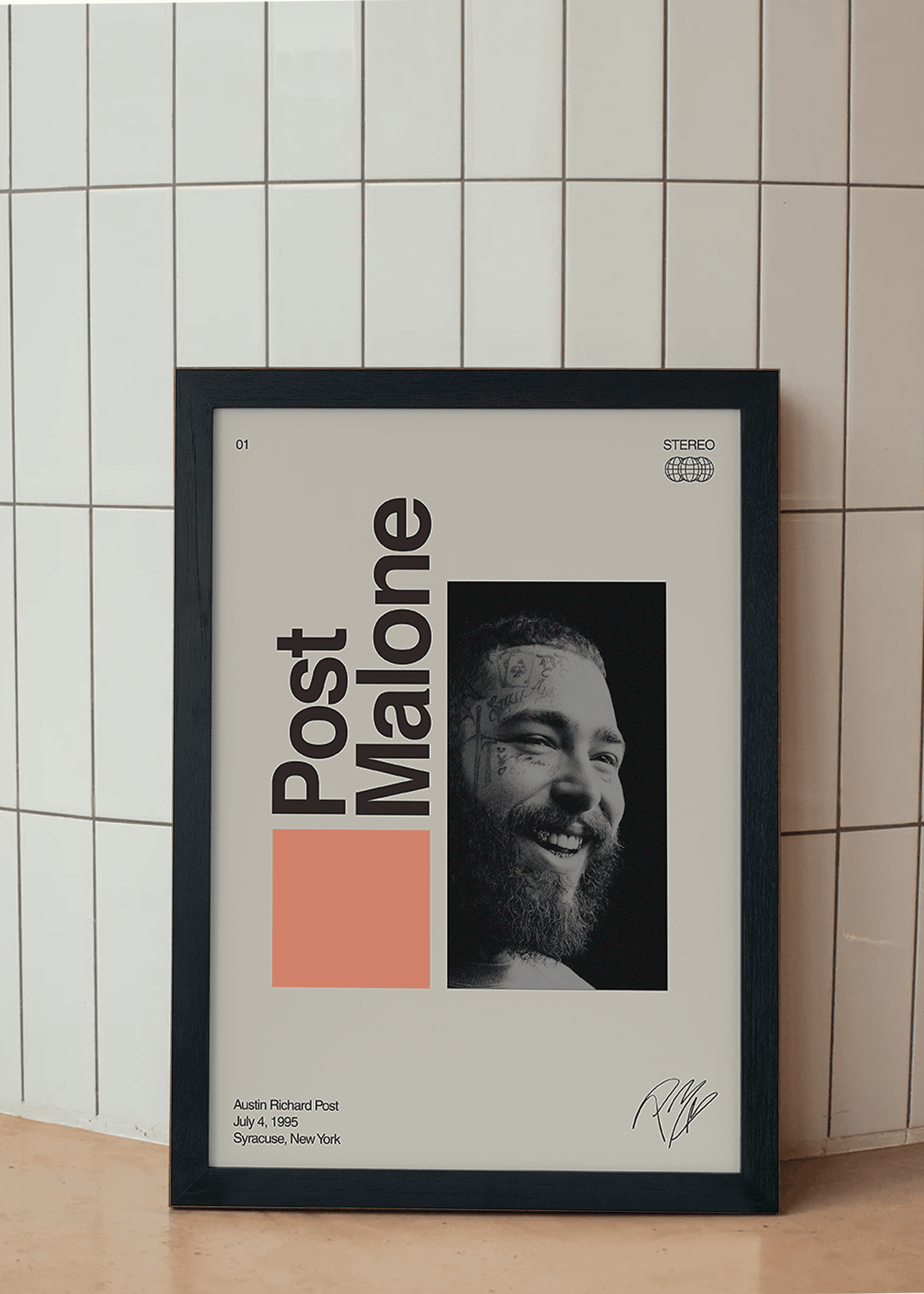 Quadro Signature Post Malone