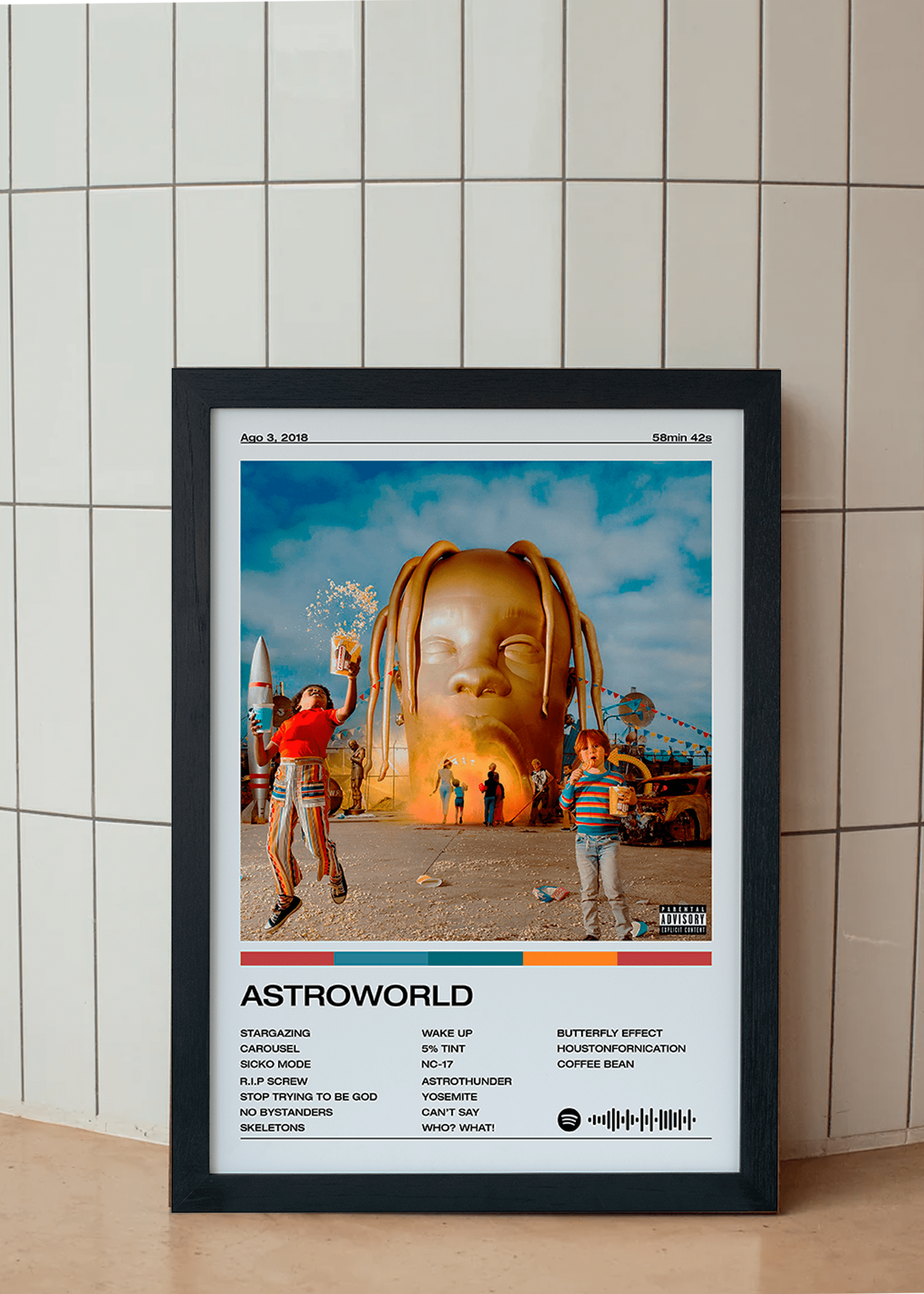 Quadro Travis Scott Astroworld