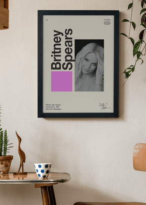 Quadro Signature Britney Spears