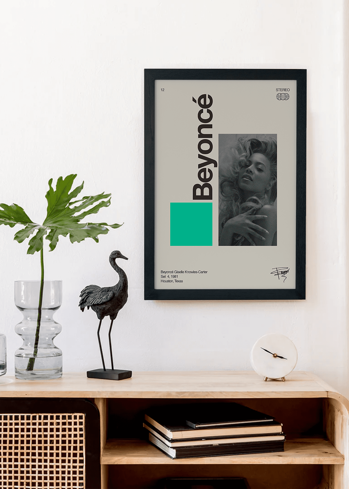 Quadro Signature Beyoncé