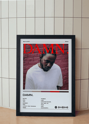 Quadro Kendrick Lamar DAMN.