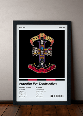 Quadro Guns n' Roses Appetite for Destruction II