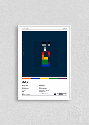 Quadro ColdPlay X&Y