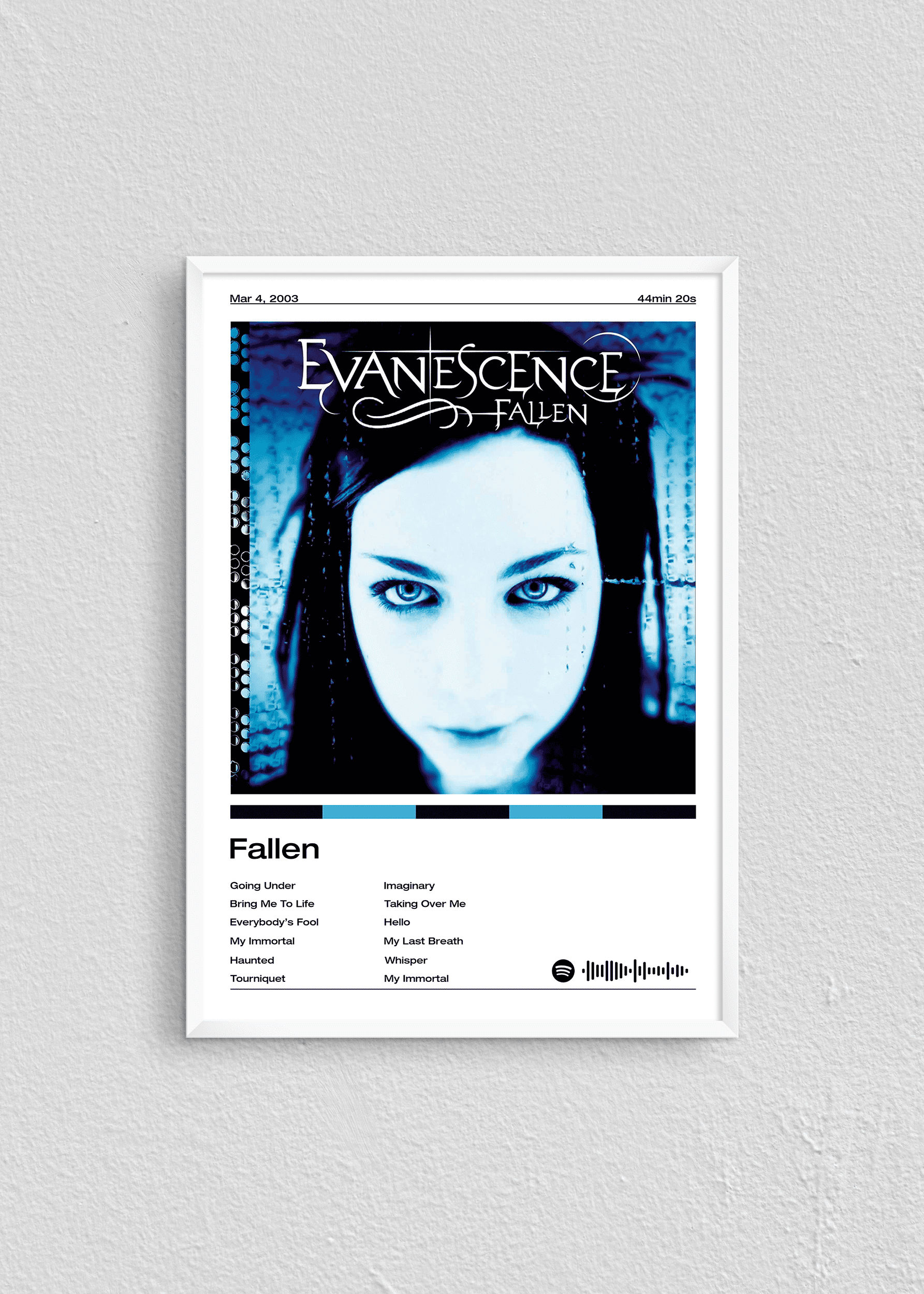 Quadro Evanescence Fallen