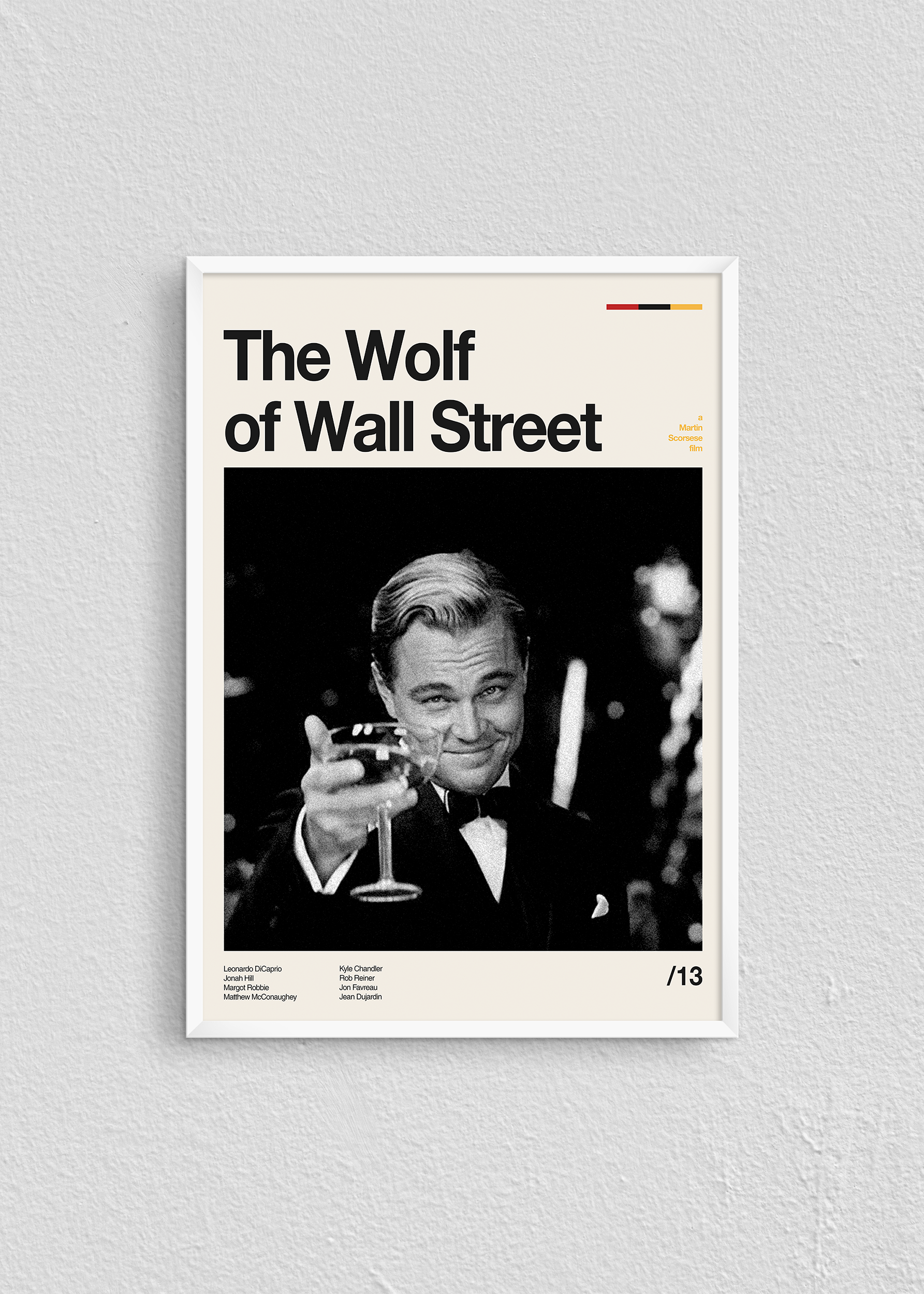 Quadro The Wolf Of Wall Street - O Lobo de Wall Street