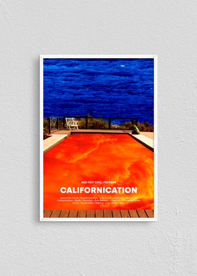 Quadro Red Hot Chili Peppers Californication Capa