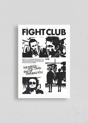 Quadro Clube da Luta - Fight Club