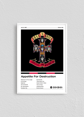 Quadro Guns n' Roses Appetite for Destruction II