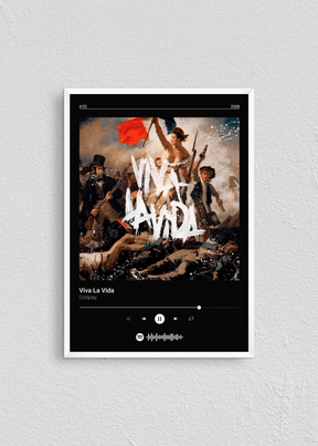 Quadro Viva La Vida - Coldplay