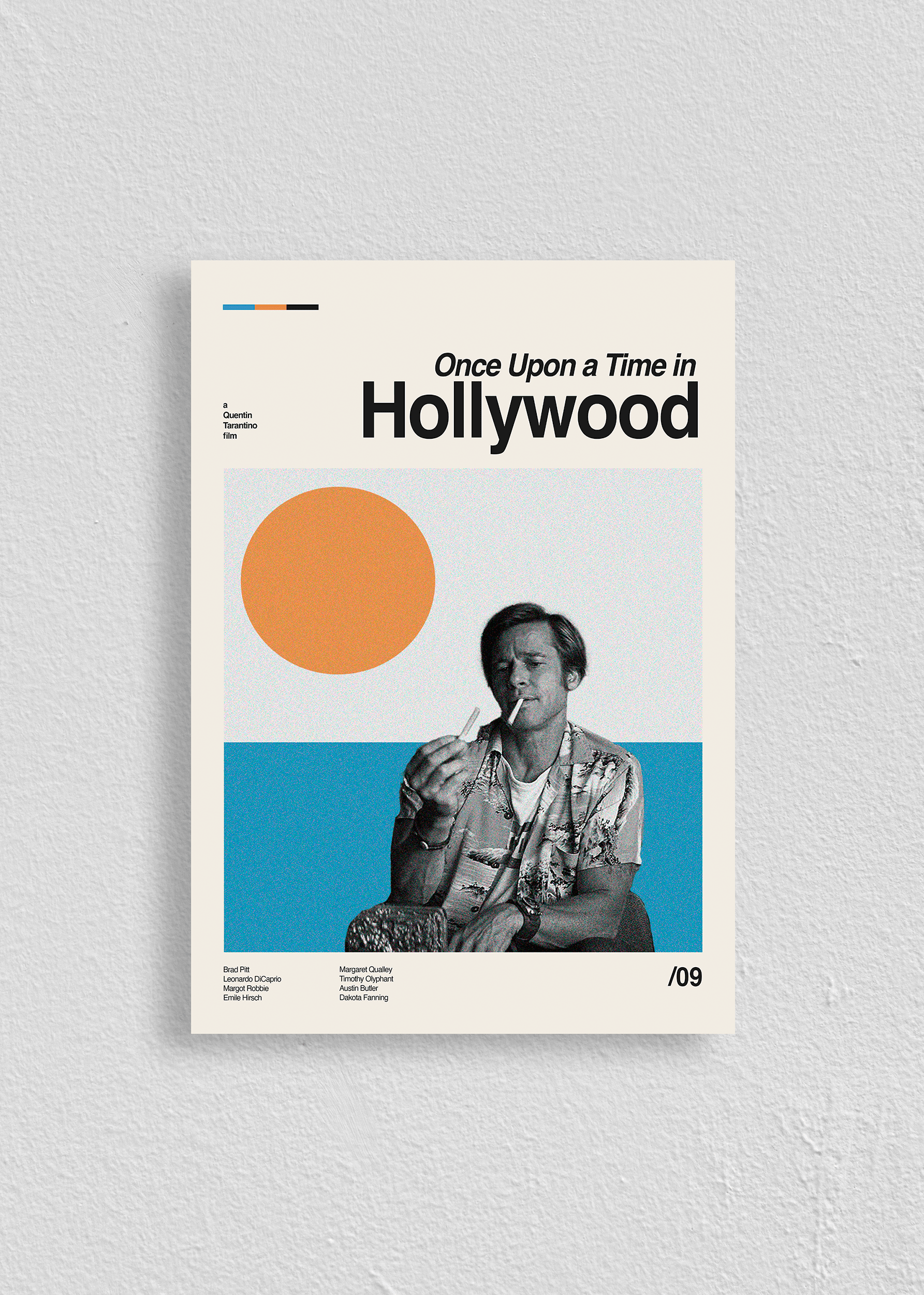 Quadro Once Upon A Time In Hollywood - Era uma Vez em Hollywood