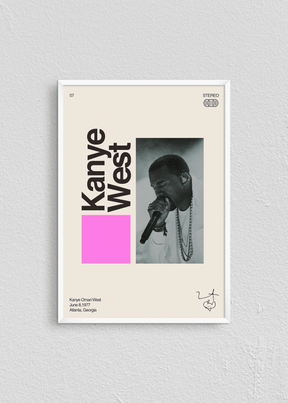 Quadro Signature Kanye West