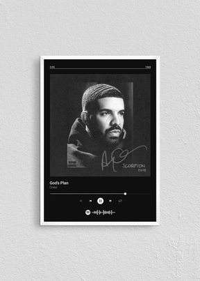 Quadro God's Plan - Drake