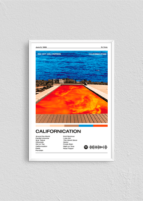 Quadro Red Hot Chili Peppers Californication