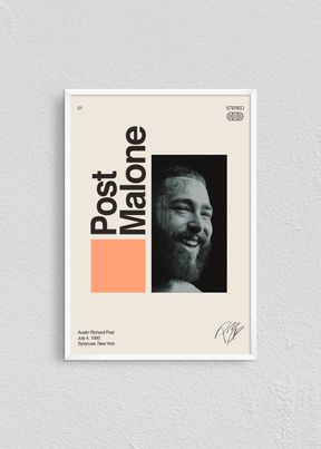 Quadro Signature Post Malone