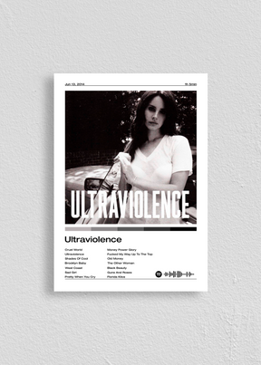 Quadro Lana Del Rey Ultraviolence